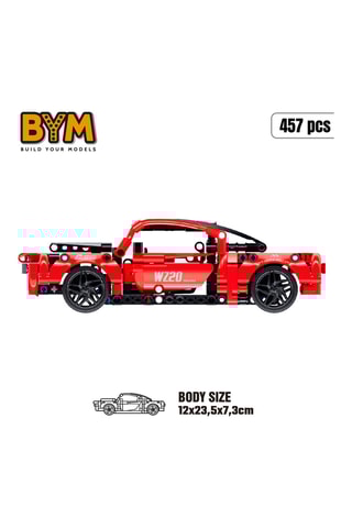 Maquette voiture muscle car - 457 pièces - Dès 6 ans