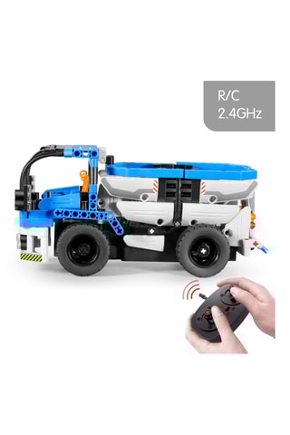 Maquette camion de chantier radiocommandé 2-en-1 - 394 pièces - Dès 6 ans