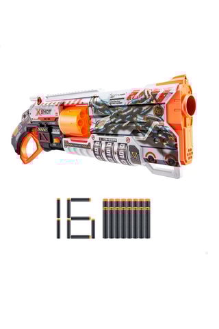 Pistolet à fléchettes - 16 pièces - Dès 8 ans
