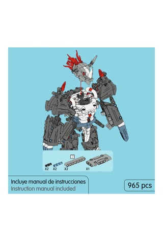Maquette robot articulé - 965 pièces - Dès 6 ans