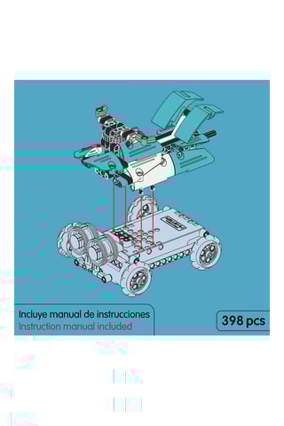 Maquette robot transformable 3-en-1 - 398 pièces - Dès 6 ans