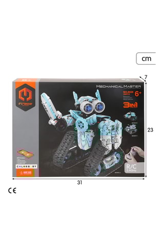 Maquette robot transformable 3-en-1 - 398 pièces - Dès 6 ans