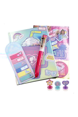 Coffret agenda Barbie - 6 pièces - Dès 3 ans