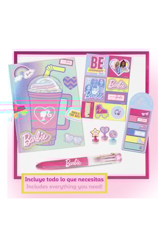 Coffret agenda Barbie - 6 pièces - Dès 3 ans