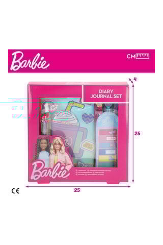 Coffret agenda Barbie - 6 pièces - Dès 3 ans