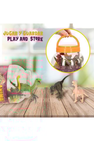 Figurines de dinosaures - 19 pièces - Dès 3 ans