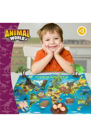 Figurines de dinosaures - 19 pièces - Dès 3 ans