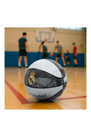 Ballon de basket Real Madrid Club de Football - 24 cm - Dès 14 ans