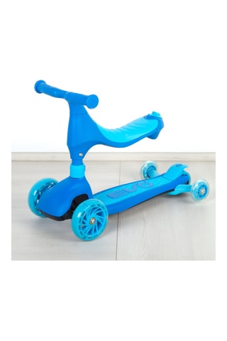 Trottinette évolutive 4-en-1 - Bleu - Dès 12 mois - 20/35 kg