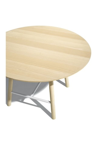 Table en bois et hêtre Yo! - 120 x 76 x 120 cm