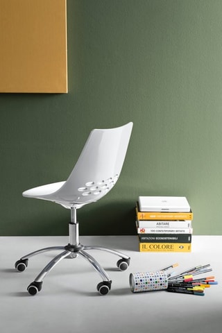 Chaise de bureau pivotante Jam - 63 x 81/90 x 62 cm