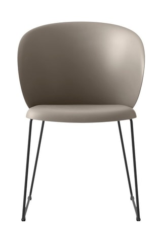 2 fauteuils Tuka - Noir et gris