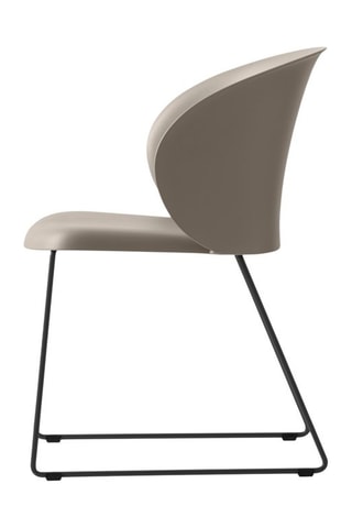 2 fauteuils Tuka - Noir et gris
