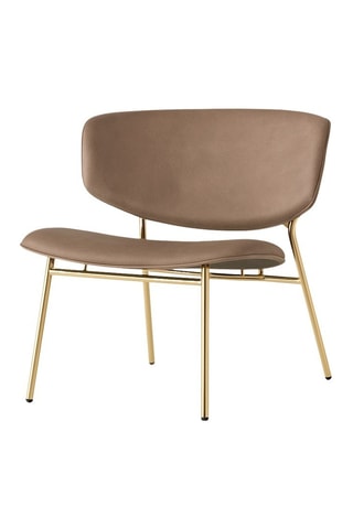 Fauteuil Fifties - Beige - En synthétique