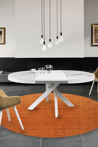Tapis Medley - Rouge brique chiné - 240 cm