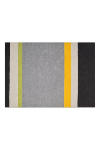 Tapis en laine Follower - Jaune et vert - 200 x 300 cm
