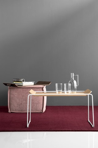 Table d’appoint en chêne Filo - 82 x 44 x 43 cm