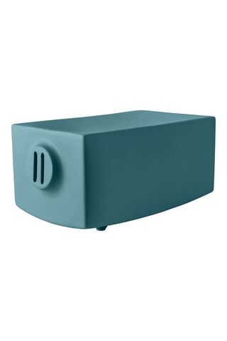 Vide-poche en céramique Teo doro - 21,5 x 12,5 x 10,7 cm - Turquoise