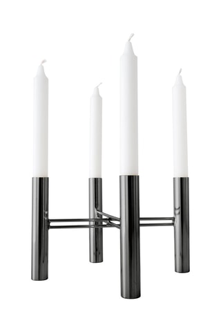 Bougeoir - 19 cm - Noir