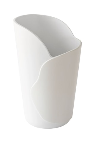Vase en céramique Roche - 31 cm - Blanc