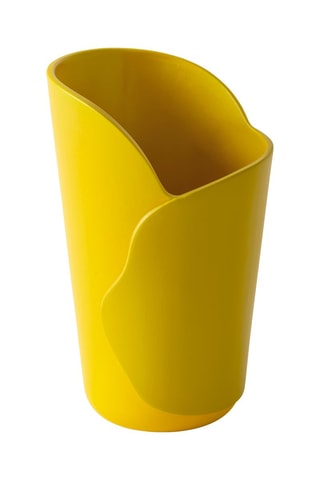 Vase en céramique Roche - 31 cm - Jaune
