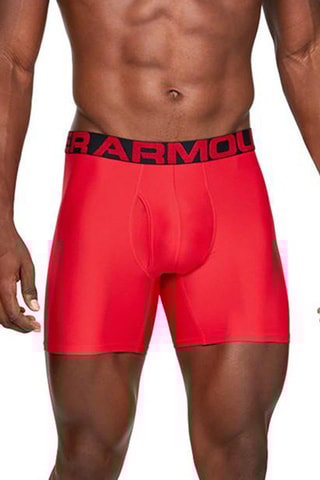 2 boxers Tech   Rouge et noir