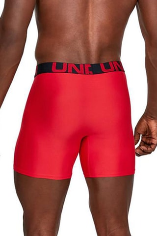 2 boxers Tech   Rouge et noir