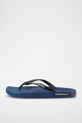 Tongs - Bleu marine et noir