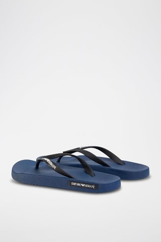 Tongs - Bleu marine et noir