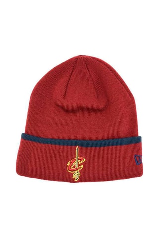 Bonnet Team Cuff Knit Clecav - Rouge et bleu marine