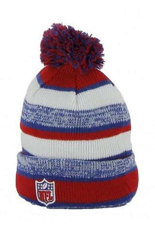 Bonnet Cus Nfl 14 Onf Sport Knit New York Giants - Rouge et bleu marine