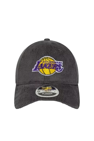 Casquette en velours - Noir et jaune