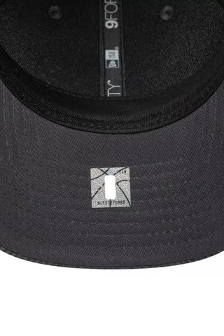 Casquette en velours - Noir et jaune