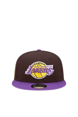 Casquette Team Patch 9 Fifty Loslak - Marron et violet