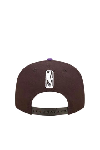 Casquette Team Patch 9 Fifty Loslak - Marron et violet