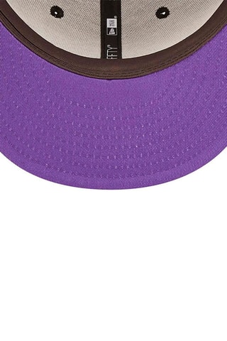 Casquette Team Patch 9 Fifty Loslak - Marron et violet