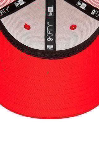 Casquette Home Field 9 Forty Trucker Chibul - Rouge et noir