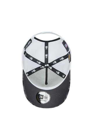 Casquette Trucker Los Angeles Lakers Leopard Print A-Frame - Noir et gris