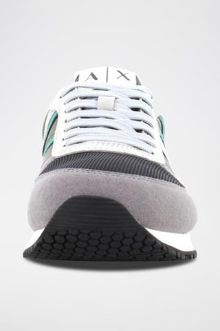 Sneakers - Gris et vert