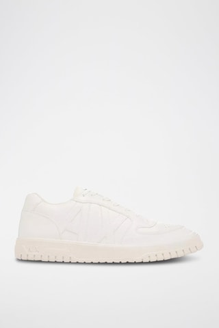 Baskets en cuir - Ecru