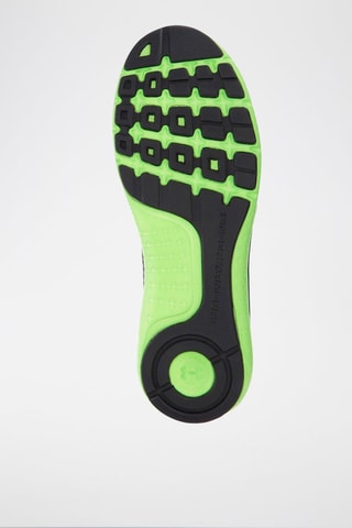 Sneakers Charged Rebel - Noir et vert citron