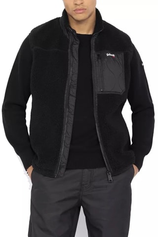 Veste polaire sans manches - Noir