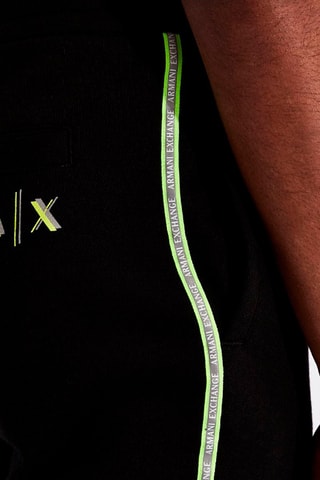 Pantalon de survêtement - Noir et jaune fluo