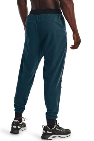 Jogging polaire Rush Fleece - Bleu pétrole et noir