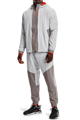 Pantalon de survêtement Rush Legacy Woven - Blanc et gris