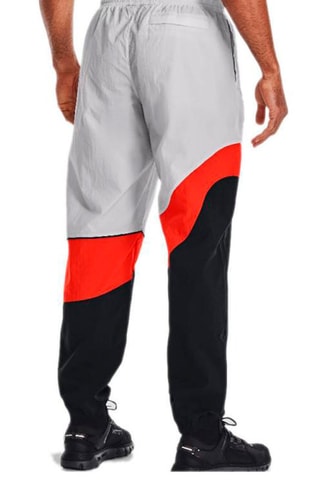 Pantalon de survêtement 21230 Wind - Gris et rouge