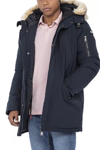 Parka à capuche Nelson20 - Bleu marine