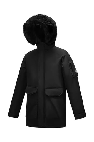 Parka à capuche Expedition - Noir