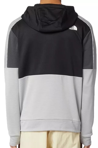 Sweat à capuche MA - Gris et noir