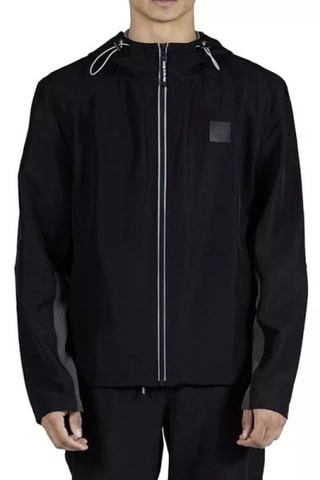 Veste de survêtement à capuche Mercure - Noir